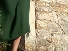 Airing out her pussy