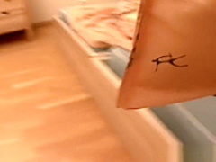 College teen horny enough to handle two cocks