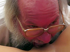 Sexy Dominica fucking some old dude