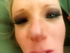 Magnificent Missy loves the taste of cum after sex