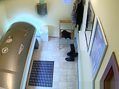 Hidden camera footage of a beautiful Czech babe
