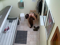 Hidden camera footage of a beautiful Czech babe