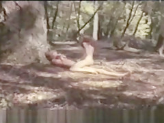 Annette Haven fucks in woods