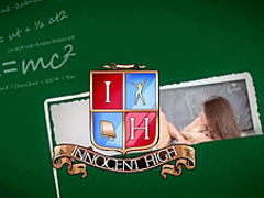 Schoolgirl caught with no panties