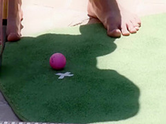 Jennifer plays minigolf: Part 2