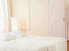 Gorgeous brunette takes it up the ass