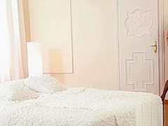 Gorgeous brunette takes it up the ass