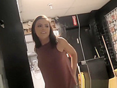 Adriana Chechik at the gloryhole