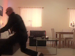 Naughty Carly Parker threesome fucking