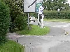 Curly BBW seduced by a stranger