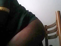 Big booty fuck by a cucumber