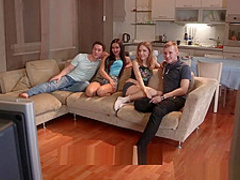 Steamy date turns into a swinging foursome