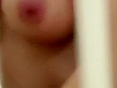 Brooklyn Chase shows her tits while fucking