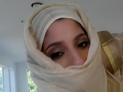 Naughty Nadia Ali has sexy time with black dick