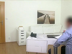 FakeAgent Shy fit redhead amateur loves sucking cock on camera