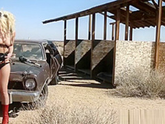 Alluring Annika Albrite takes her husbands cock inside her