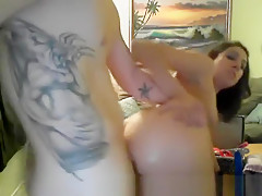 Hot neighbor gets cum in mouth