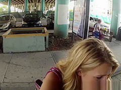 Amateur goddess picked up for fun in POV