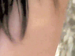 Monika tanning her perkies