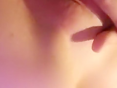 Teen girl shows of sexy body