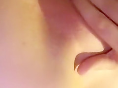 Teen girl shows of sexy body