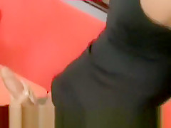 Brunette wife banged in front of husband