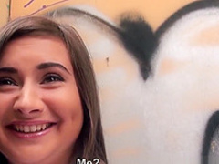 Hot Euro in stockings takes dick in her caboose