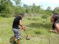 Real teen deep throats