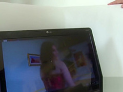 Stunning London Keys pleasures a big shaft