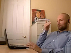 Hot teen in stockings enjoys sucking