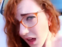 Redhead Teen Fucked Outdoors Ends With A Facial