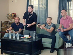 Ryan Conner can take four dicks at once - Brazzers