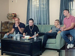 Ryan Conner can take four dicks at once - Brazzers