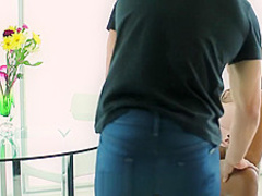 Ebony beauty Harley Dean pleases her lover