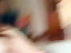 Chinese college girl plays with her hairy pussy on periscope