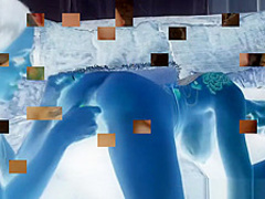 Busty lesbians Abigail Mac and Romi Rain toy twats