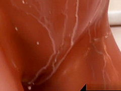 Busty Milf Sharon Pink cucumber in her fine twat