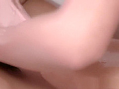 Massage Rooms Gorgeous blonde has heavy orgasm from sexy lesbian