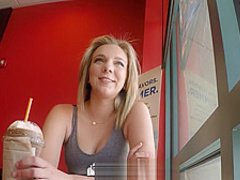 Tasty Tiffany Dawson masturbates before getting fucked