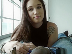 Stepsister bounces her big booty on my meat