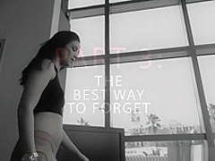 Stepsister bounces her big booty on my meat