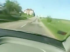 Outdoor yo Fucks Stranger Motorist