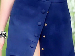 Jeny Smith flashing her cunt in public