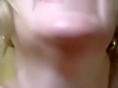 My wife getting a double facial