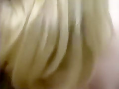 My wife getting a double facial