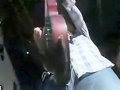 Amateur couple fucking at a rock concert