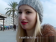 Mofos - Sexy Euro girl gets pounded outside