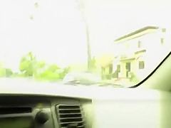 EBONY WIFE GIVES BLOWJOB PLEASURE IN CAR