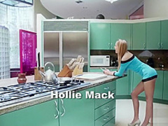 Mother and daughter ride a guy