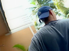 Smashed beneath Dawsons massive tits